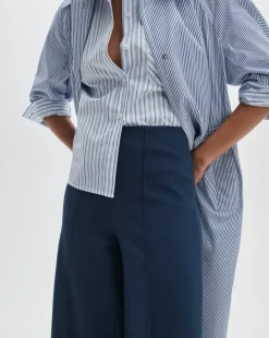 Irina Refine Knit Wide-Leg Pants