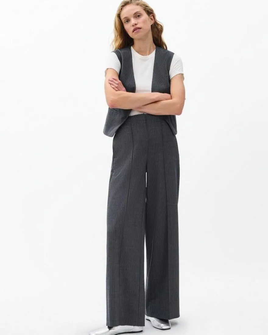 Irina Striped Tailored Pants