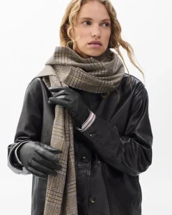 Joni Cashmere-Lined Leather Gloves