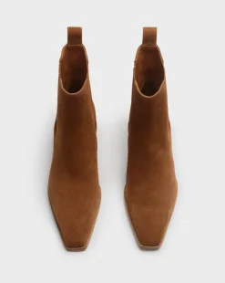 Joni Italian Suede Chelsea Boots