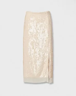 Kali Sequin Midi Skirt