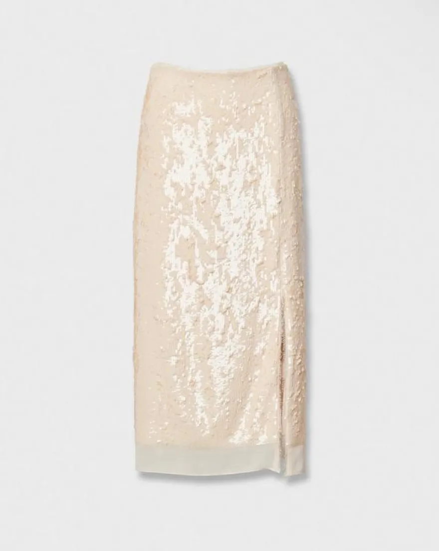 Kali Sequin Midi Skirt