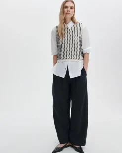 Leslie Striped Vest