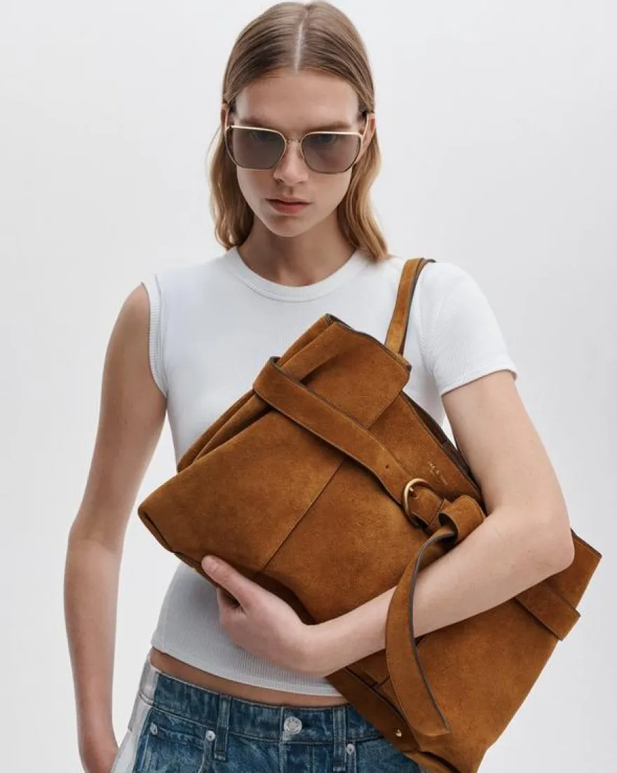 Lexington Large Suede Tote