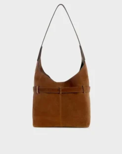 Lexington Suede Bucket Bag