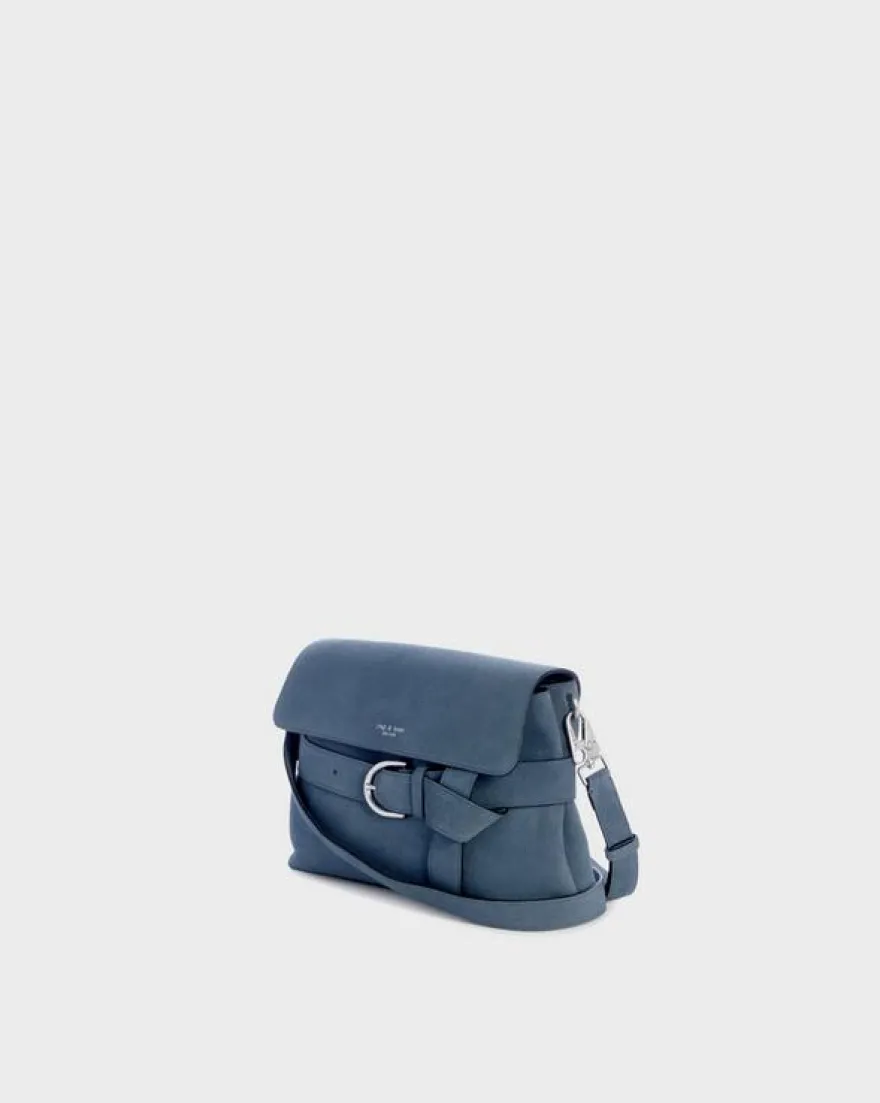 Lexington Suede Flap Bag