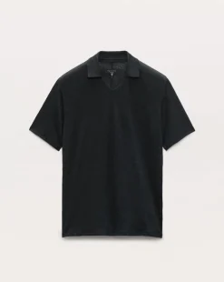 Linen Johnny Collar Polo