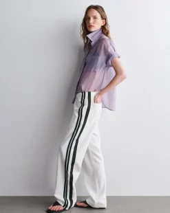 Logan Denim Track Pants