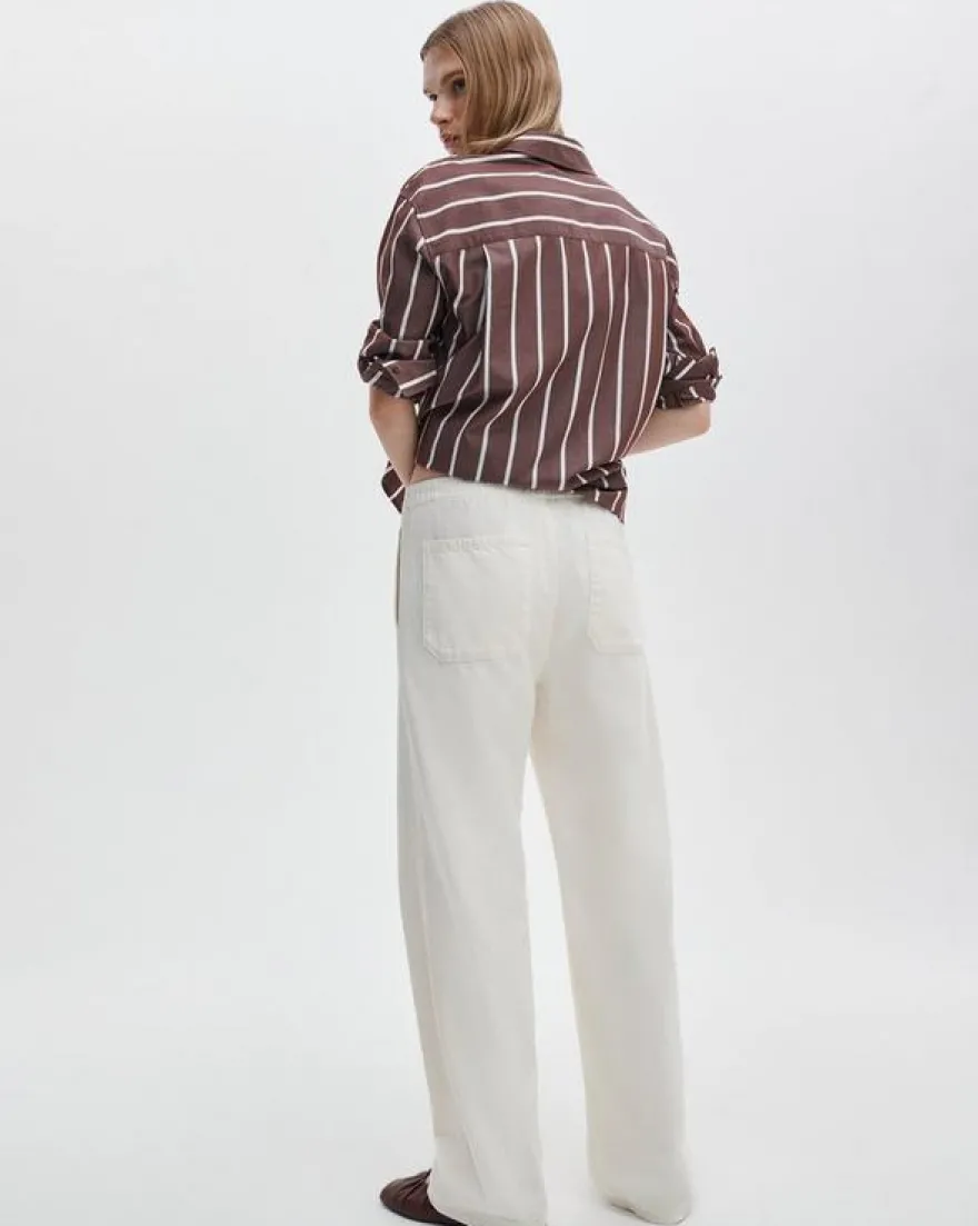 Logan Denim Track Pants