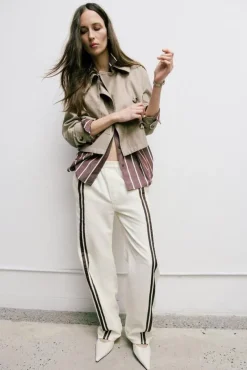 Logan Denim Track Pants