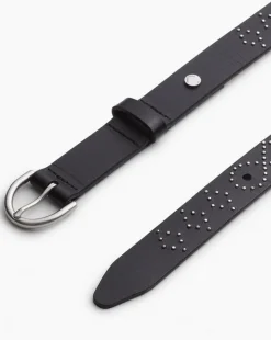 Maisie Studded Leather Belt