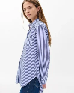 Maxine Poplin Stripe Shirt