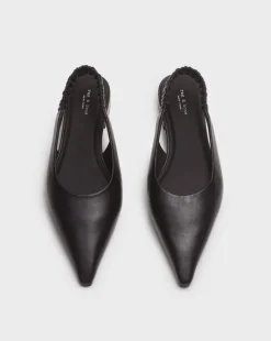 Mercer Leather Slingback Flats