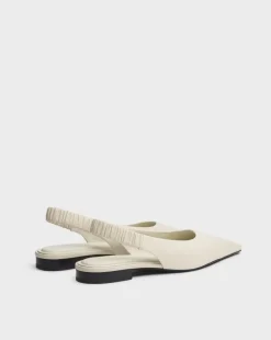Mercer Leather Slingback Flats