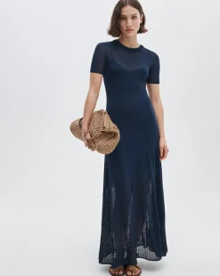 Michelle Pointelle Maxi Dress
