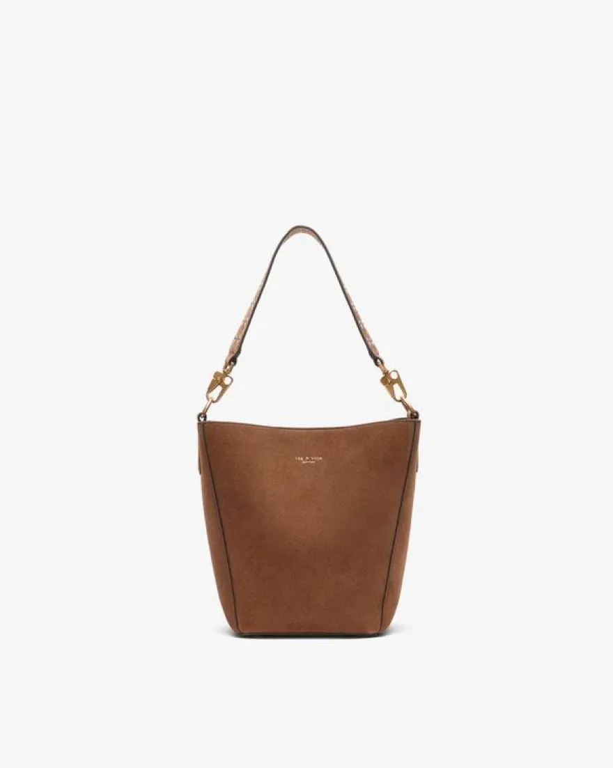 Parker Suede Bucket Bag