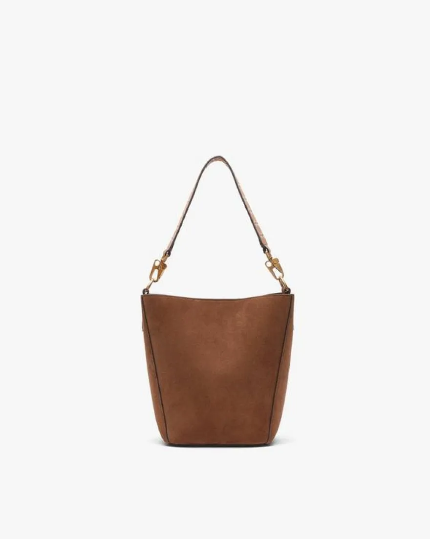 Parker Suede Bucket Bag