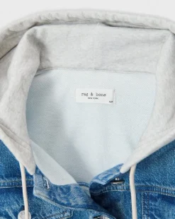 rb Miramar Combo Hooded Trucker Jacket