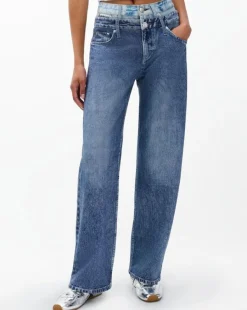 rb Miramar Logan Layered Wide-Leg Pant
