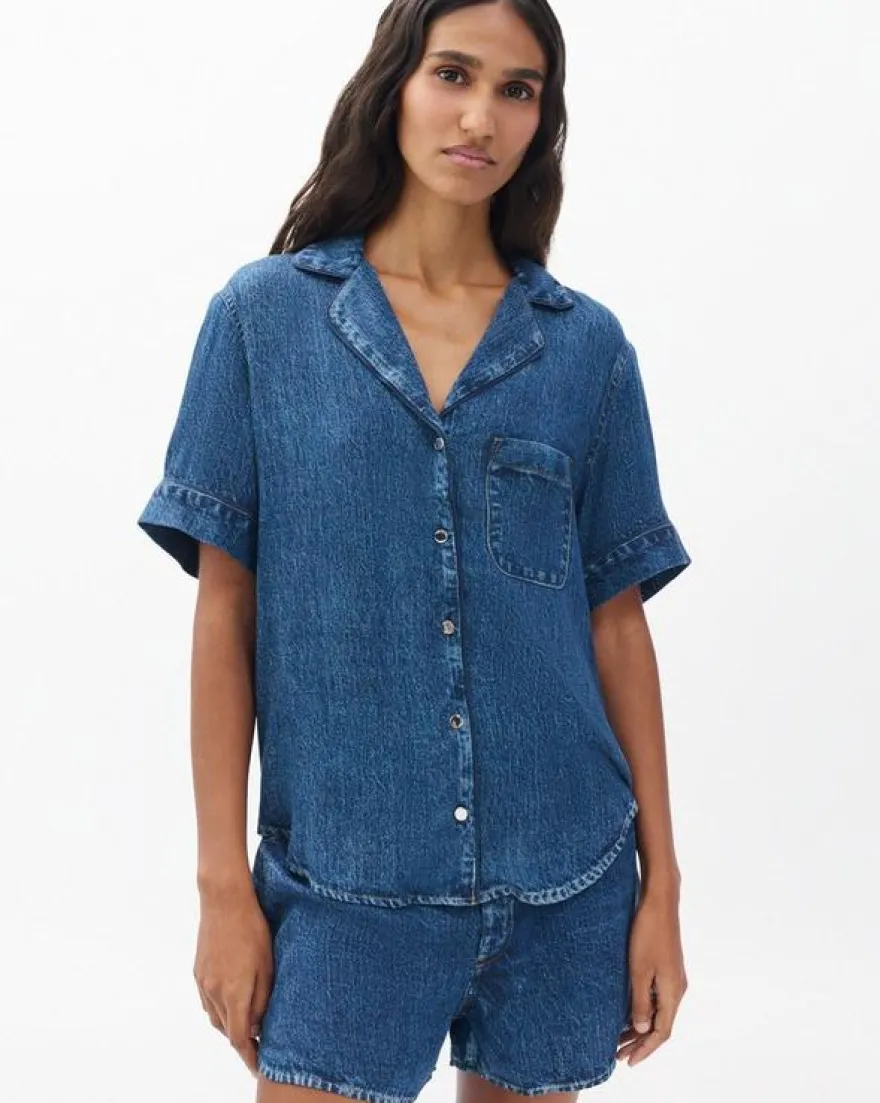 rb Miramar Short-Sleeve Lounge Shirt
