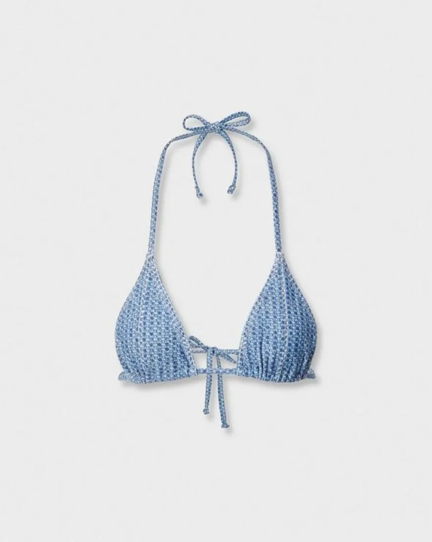 rb Miramar Triangle String Bikini Top