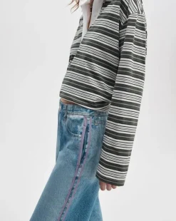 rb Miramar Wide-Leg Ankle Track Pant