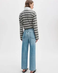 rb Miramar Wide-Leg Ankle Track Pant