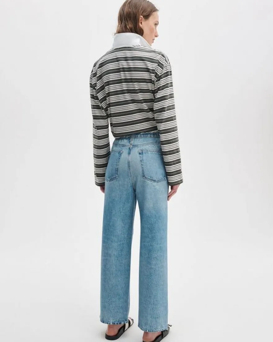 rb Miramar Wide-Leg Ankle Track Pant