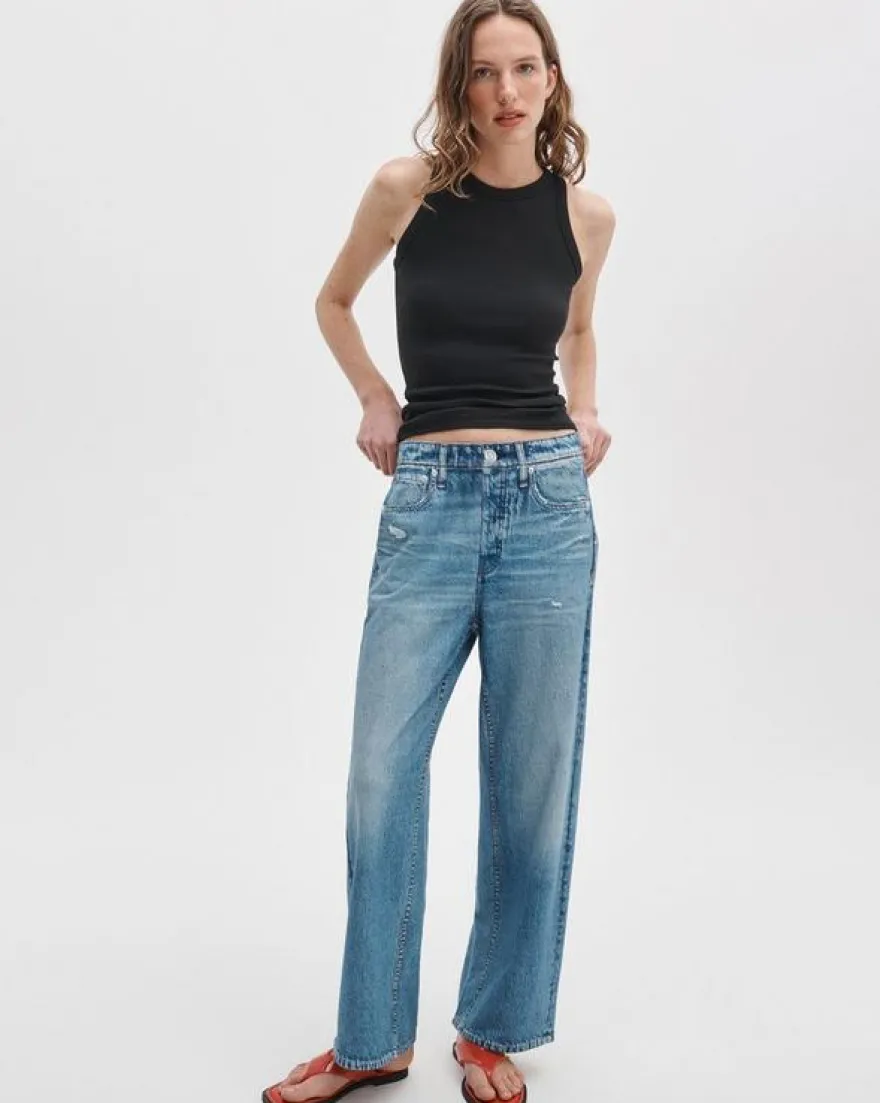 rb Miramar Wide-Leg Ankle Pant