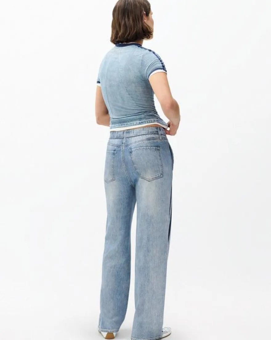 rb Miramar Wide-Leg Track Pants