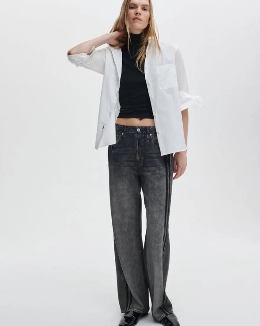 rb Miramar Wide-Leg Track Pants