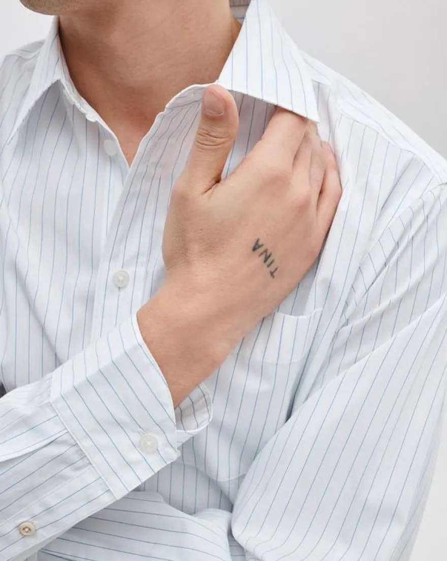 rb Relaxed Poplin Shirt