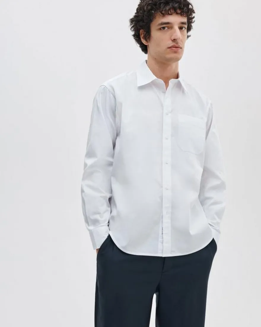 rb Relaxed Poplin Shirt