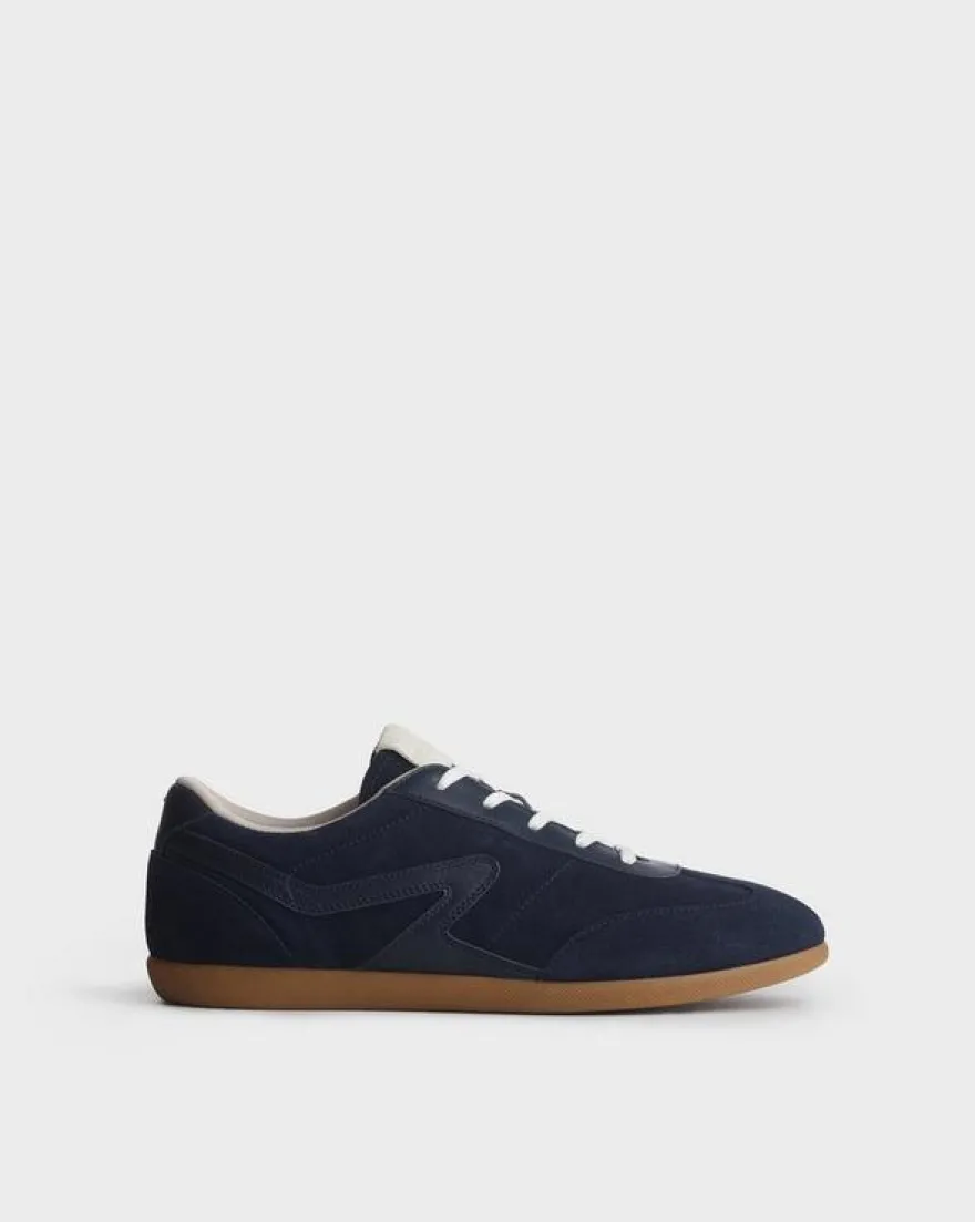 Retro Leather Legacy Trainers