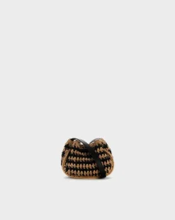 River Raffia Crossbody Bag
