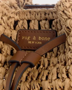 River Raffia Crossbody Bag