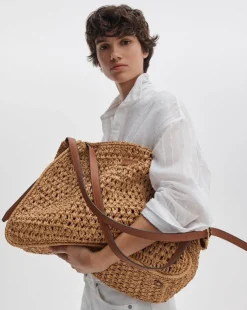 River Raffia Tote
