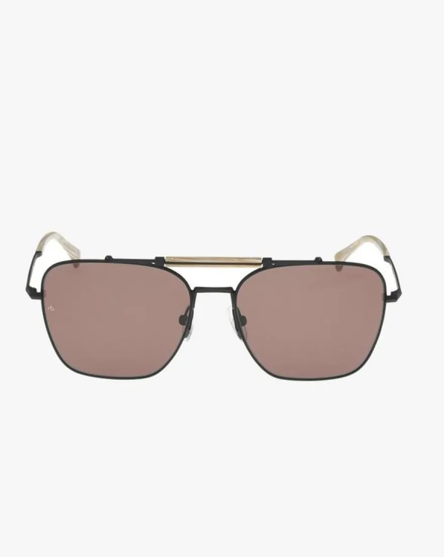 Ryan Square Aviator Sunglasses