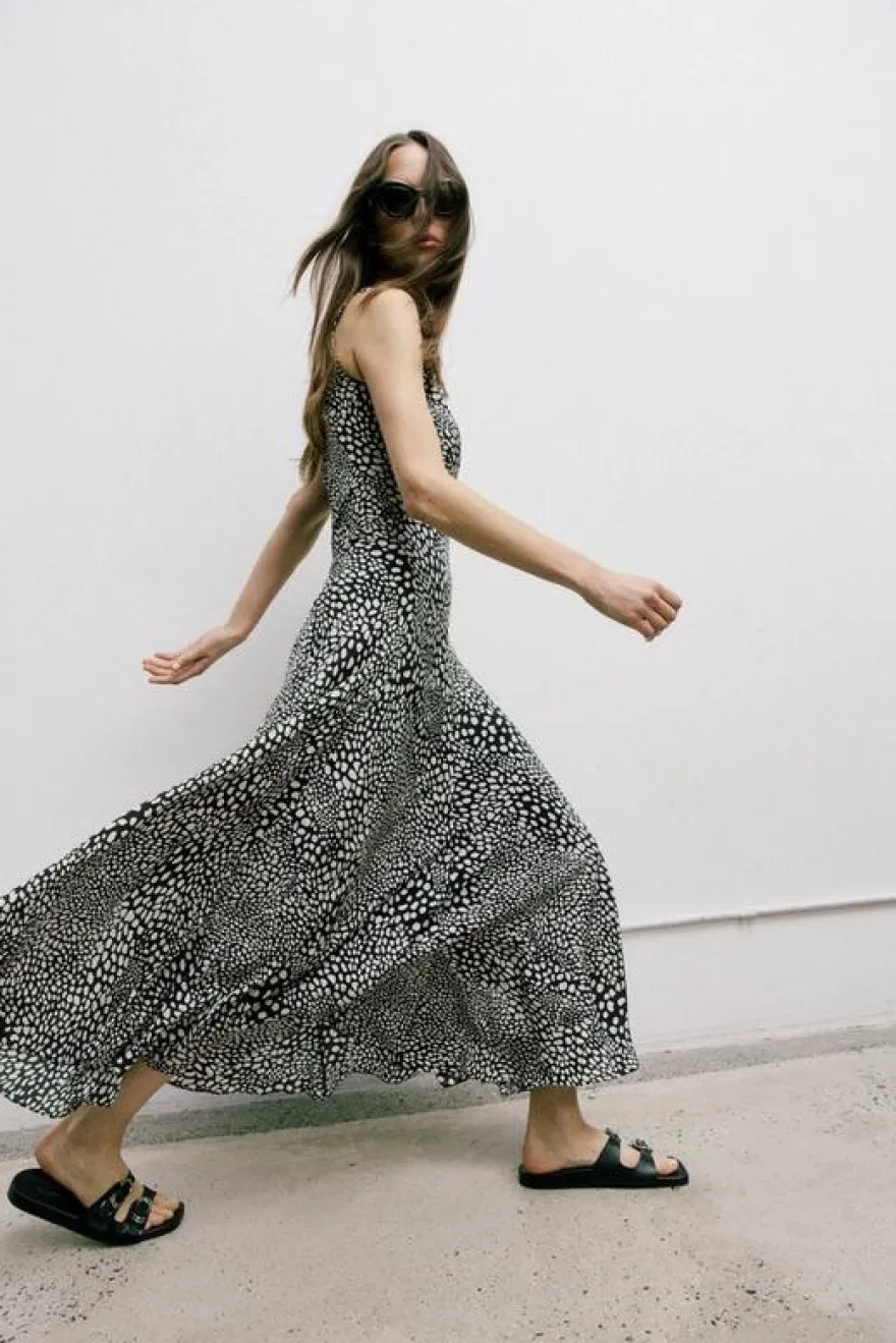 Sinead Printed Dress