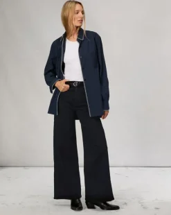 Sofie Ankle Wide-Leg Jean