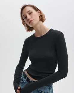 The Essential Ribbed Long-Sleeve Tee