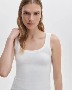 The Essential Ribbed U-Neck Tank
