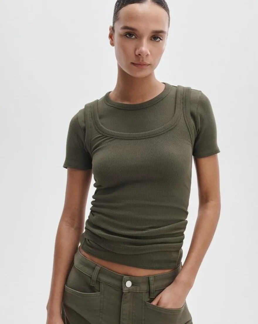 The Essential Ribbed U-Neck Tank