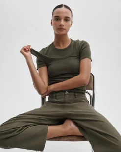 The Essential Ribbed U-Neck Tank