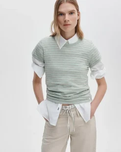 The Slub Striped Tee