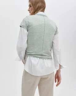 The Slub Striped Tee