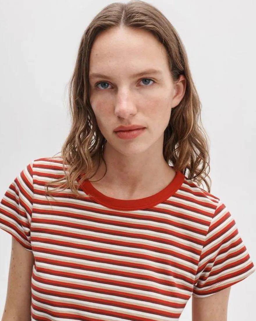 The Slub Striped Tee
