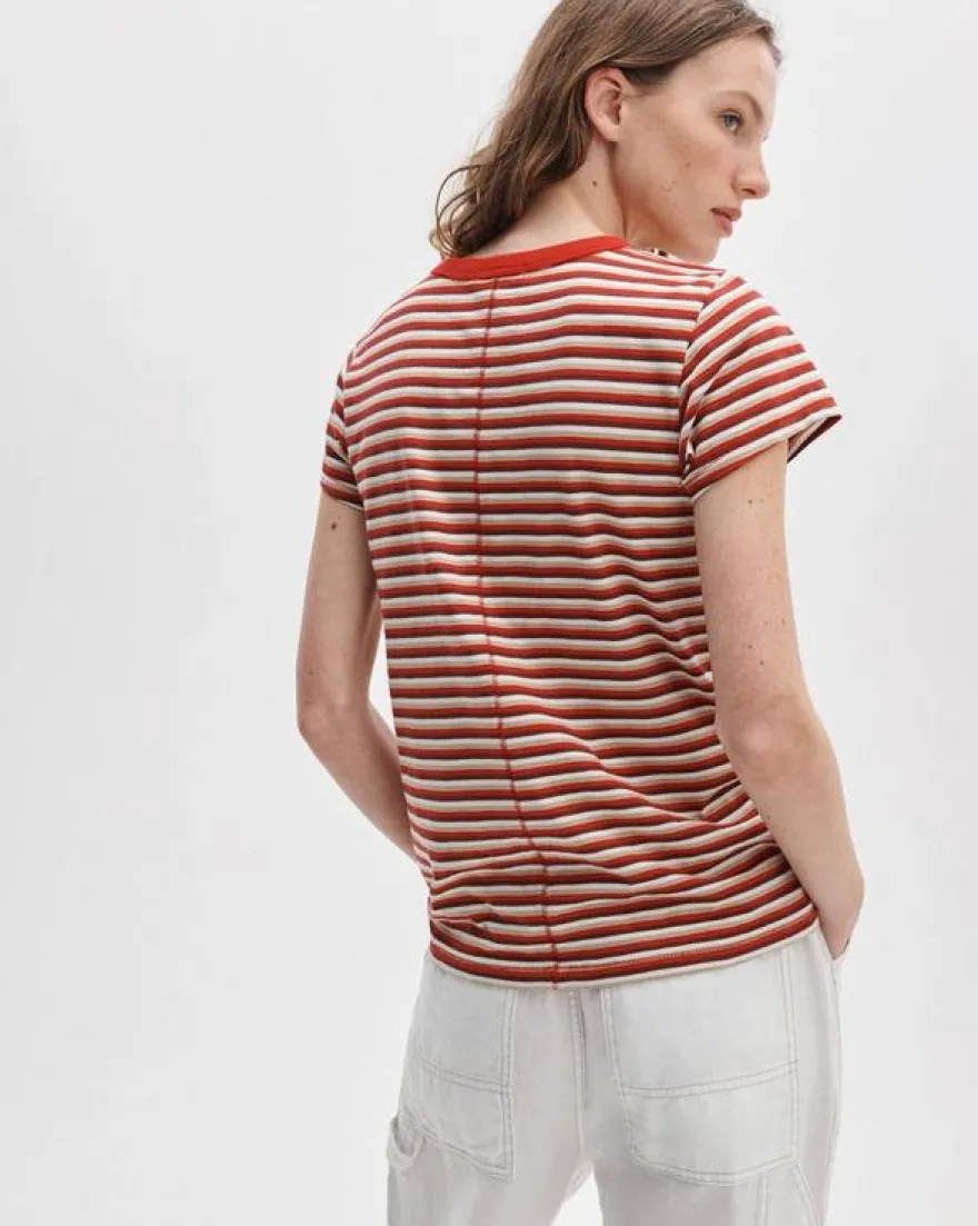 The Slub Striped Tee