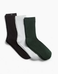 Three-Pack rb Glitter Socks