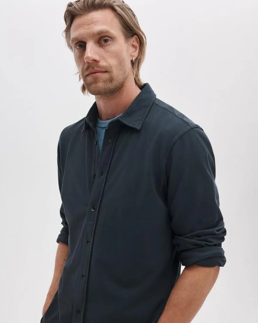 Tomlin Knit Cotton Shirt
